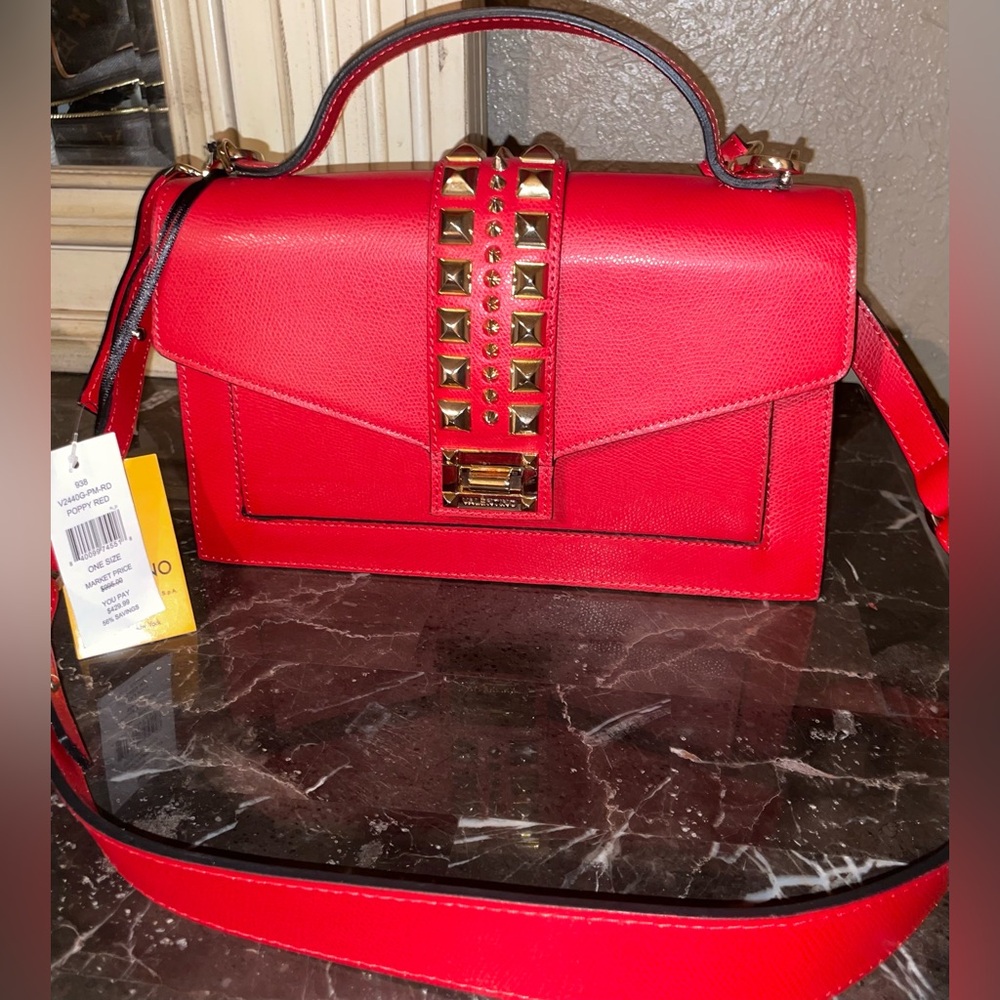 **SOLD** Mario Valentino Red Crossbody Bag NWT